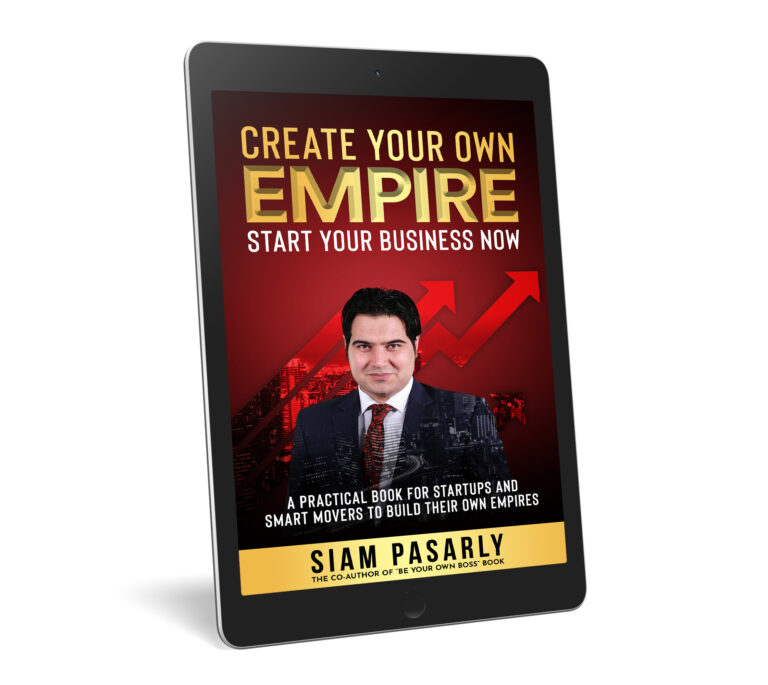 E-Book-Cover Create Your Own Empire" by Siam Pasarly