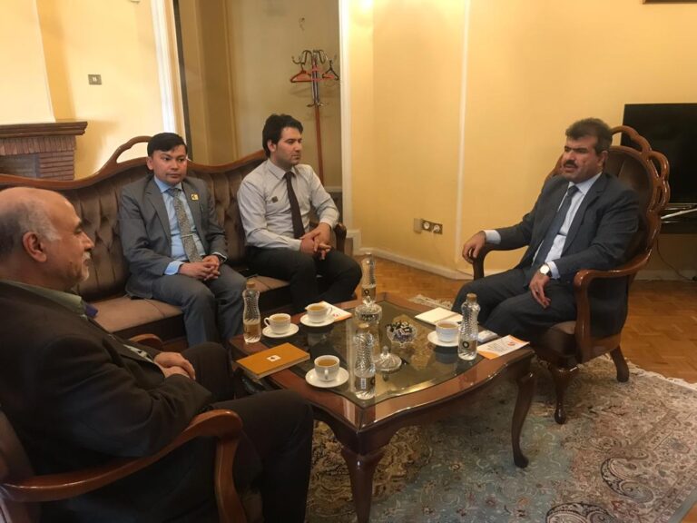 Productive Meeting Held Between Siam Pasarly and Afghan Ambassador to Iran in Tehran